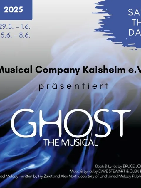 Ankündigung Ghost – The Musical 2025, Musical Company Kaisheim